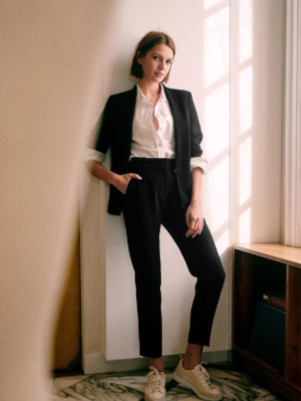 Sezane Veste Sari suit jacket